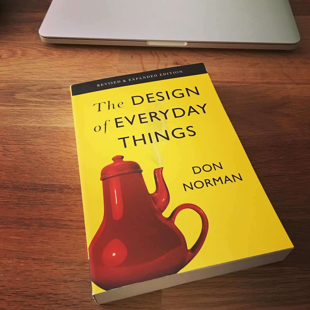 image of my new book 'The design of everyday things' by Don Norman