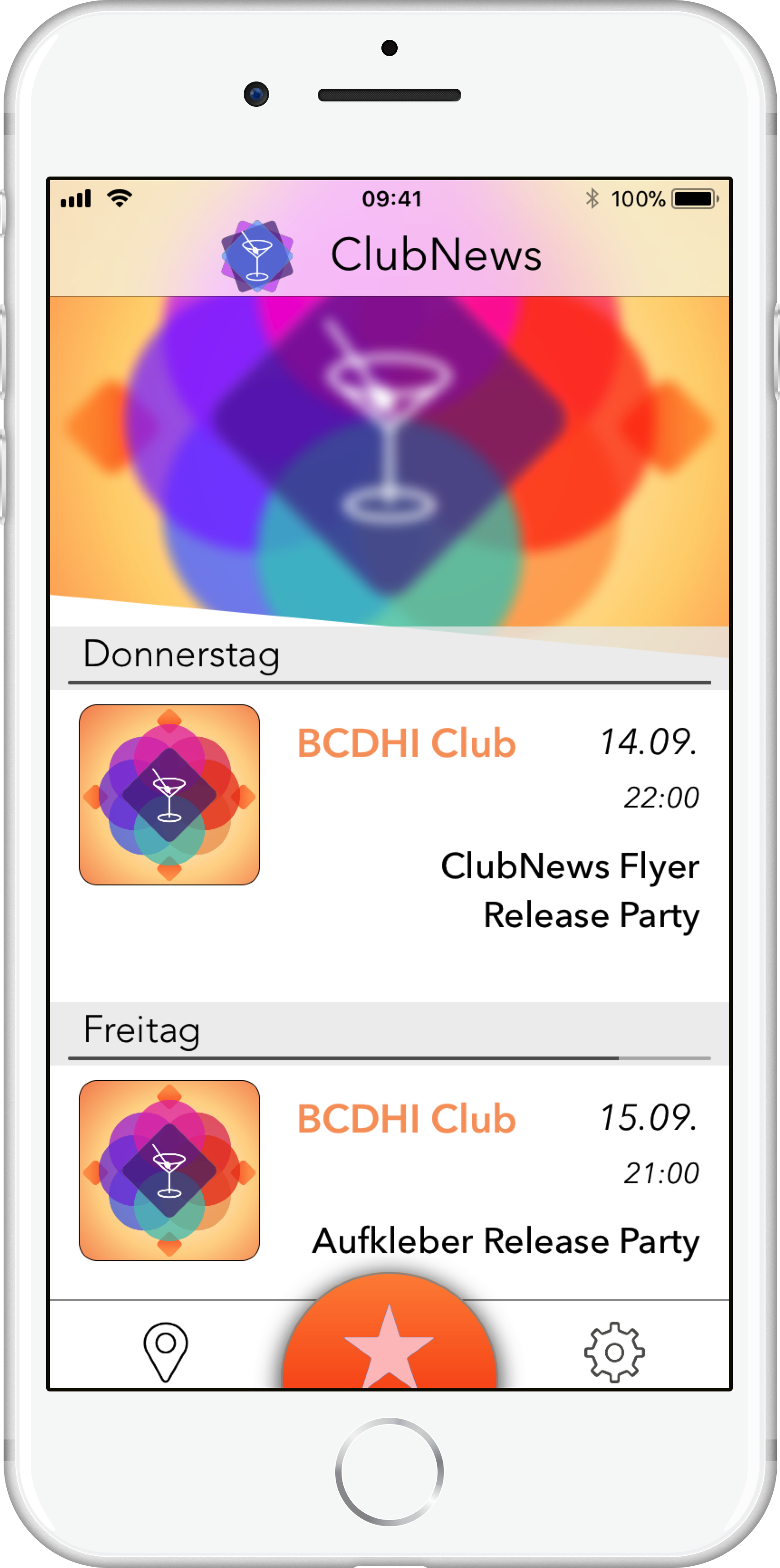 image of the app